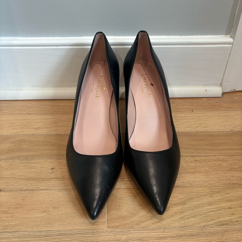 Kate Spade Classic Black Heels